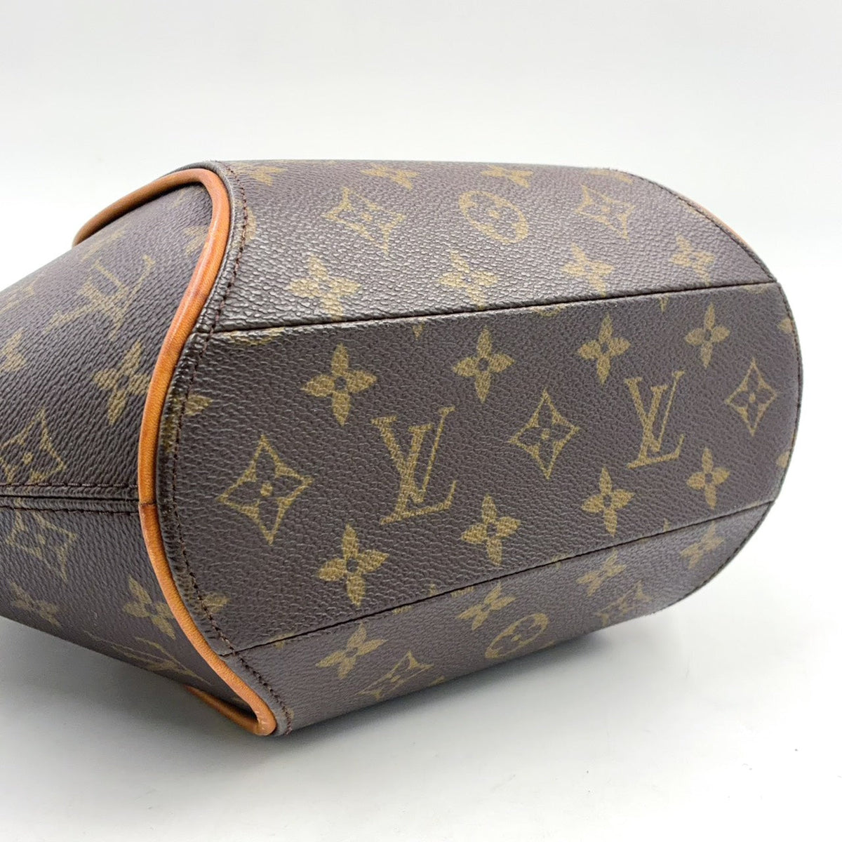 Pre-Owned Ellipse PM monogram Handbag Brown PVC Gold M51127 LOUIS VUITTON