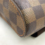 Pre-Owned Geronimos body bag Brown PVC Gold N51994 LOUIS VUITTON