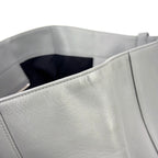 Pre-Owned Everyday tote bag Light gray Leather Silver BALENCIAGA