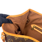 Pre-Owned Batignolles Horizontal monogram tote bag Brown Leather PVC Gold M51154 LOUIS VUITTON