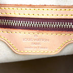 Pre-Owned Looping GM monogram Shoulder bag Brown Leather PVC Gold M51145 LOUIS VUITTON