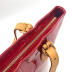 Pre-Owned brentwood Vernis pomme d'amour tote bag Red Leather Enamel Gold M91989 LOUIS VUITTON