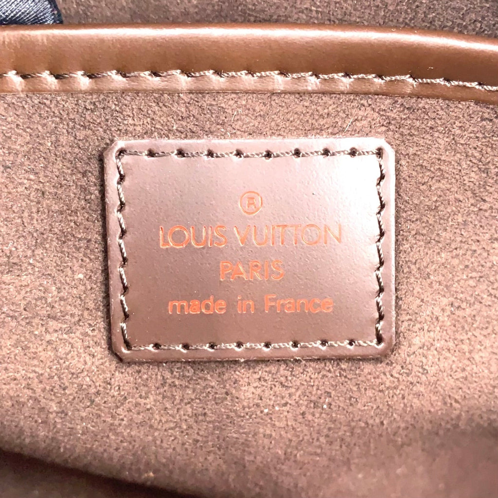Pre-Owned Damier Saint Louis second bag Clutch bag Brown Leather PVC Gold N51993  LOUIS VUITTON