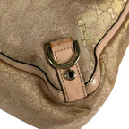 Pre-Owned Abby tote bag gold pink beige Canvas Gold 170004 GUCCI