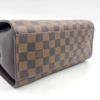 Pre-Owned Brera Damier  ebene Handbag Brown Leather PVC Gold N51150 LOUIS VUITTON