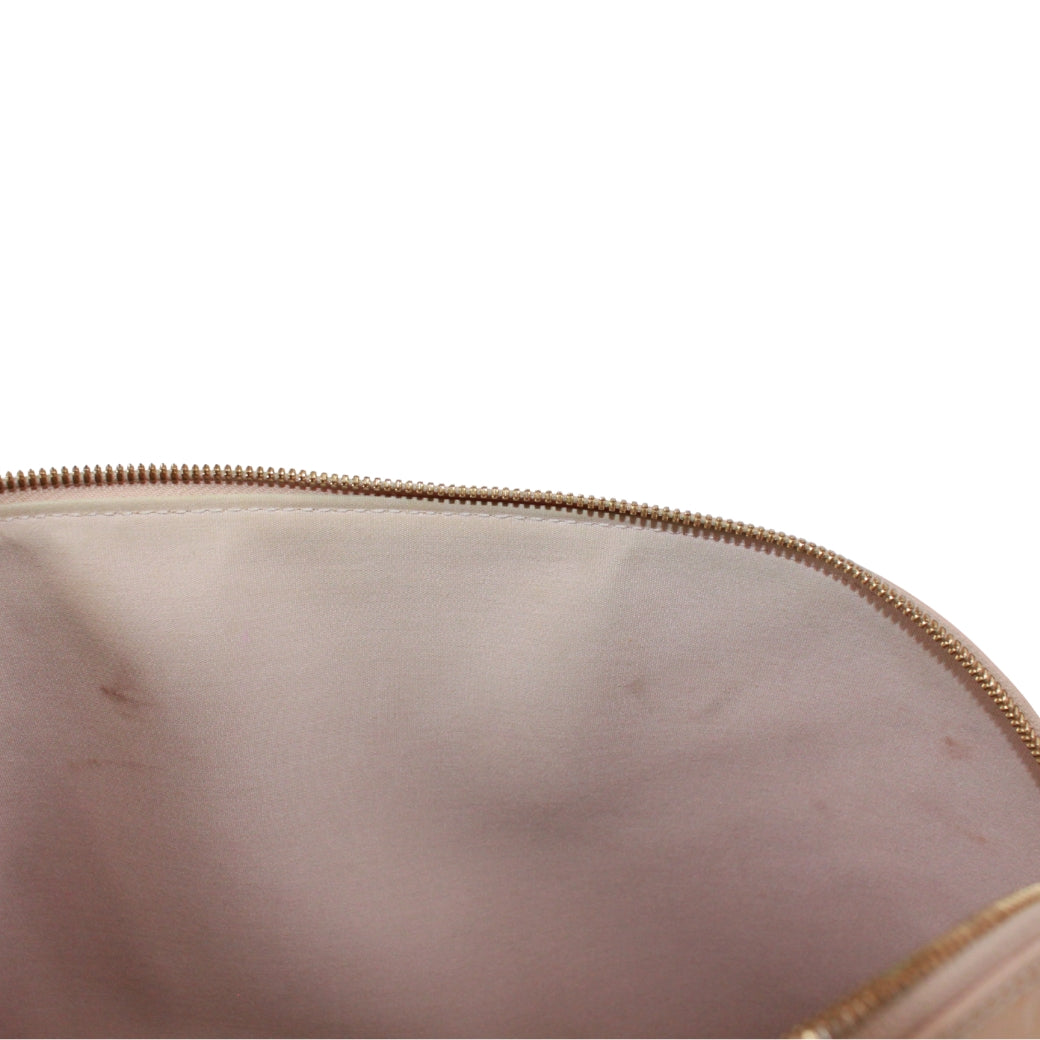 Pre-Owned Alma GM Handbag beige Patent leather Gold M91450 LOUIS VUITTON