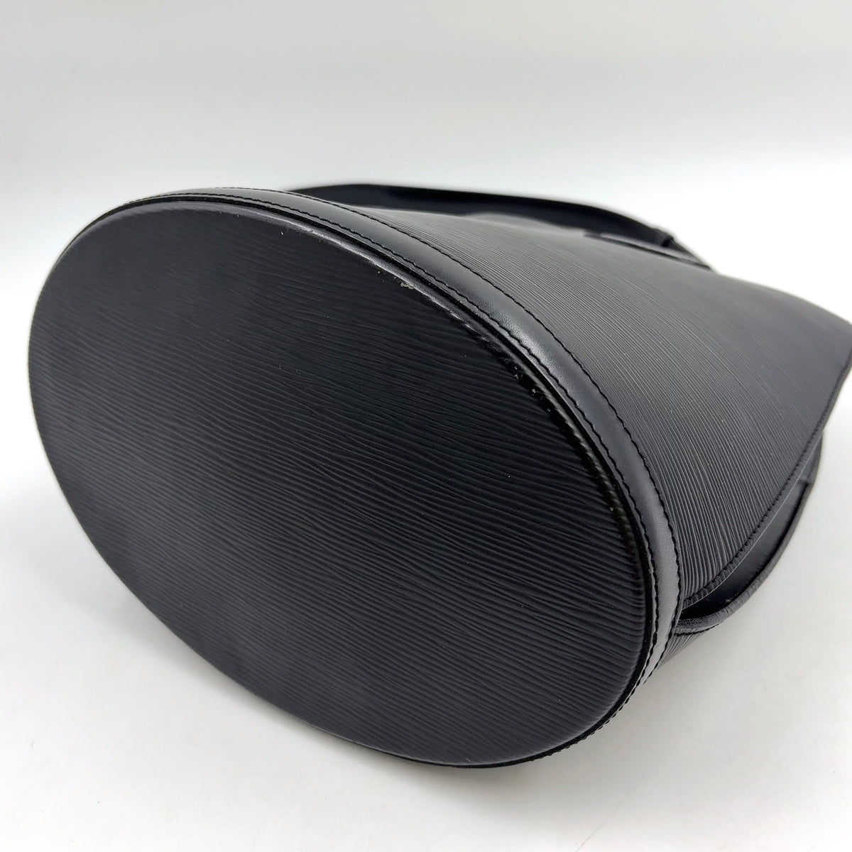 Pre-Owned Cluny Epi Noir Shoulder bag black Leather Gold M52252 LOUIS VUITTON