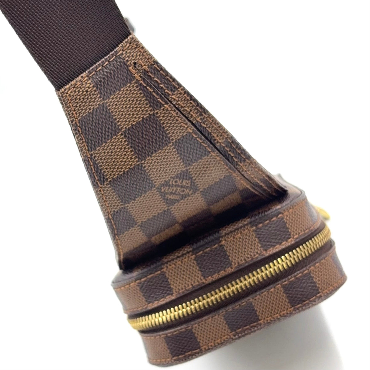 Pre-Owned Geronimos body bag Brown PVC Gold N51994  LOUIS VUITTON