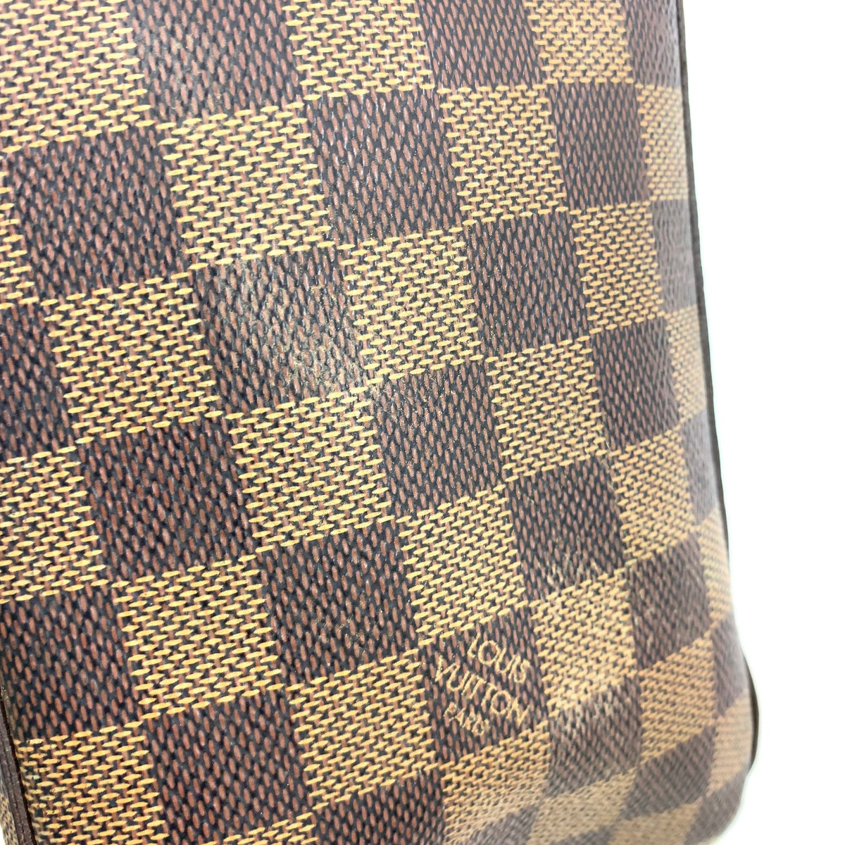 Pre-Owned Geronimos body bag Brown PVC Gold N51994 LOUIS VUITTON