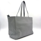 Pre-Owned Everyday tote bag Light gray Leather Silver BALENCIAGA