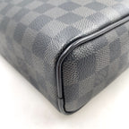 Pre-Owned Dayton PM Damier Graphite With Certificate of Authenticity Shoulder bag black Leather PVC Silver N41408 LOUIS VUITTON