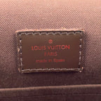 Pre-Owned Brooklyn MM Damier  ebene Shoulder bag Brown PVC Gold N51211 LOUIS VUITTON