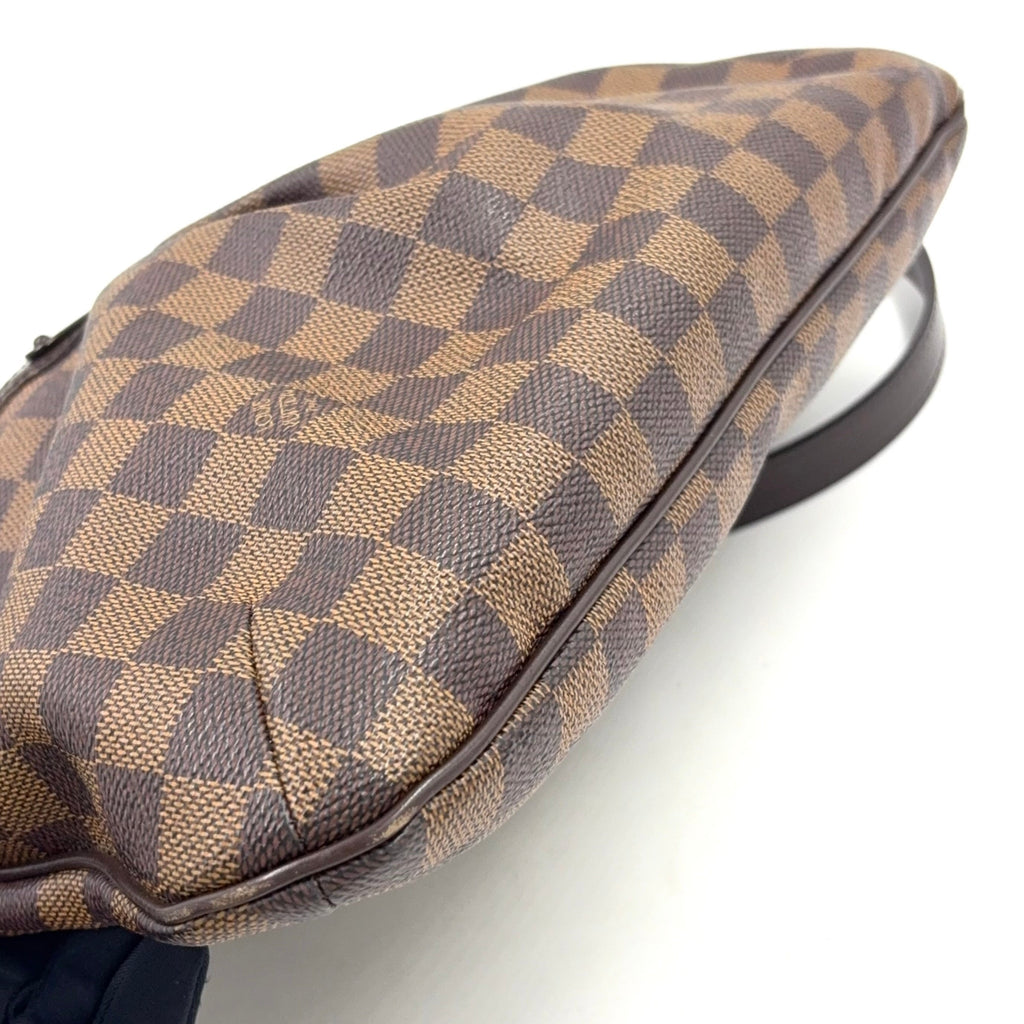 Pre-Owned Bloomsbury PM Damier  ebene Shoulder bag Brown Leather PVC Gold N42251 LOUIS VUITTON