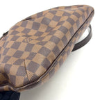 Pre-Owned Bloomsbury PM Damier  ebene Shoulder bag Brown Leather PVC Gold N42251 LOUIS VUITTON