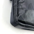 Pre-Owned coco mark Serial number starting with 11 Shoulder bag black Coated canvas Nylon Silver  CHANEL