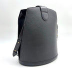 Pre-Owned Cluny Epi Noir Shoulder bag black Leather Gold M52252 LOUIS VUITTON