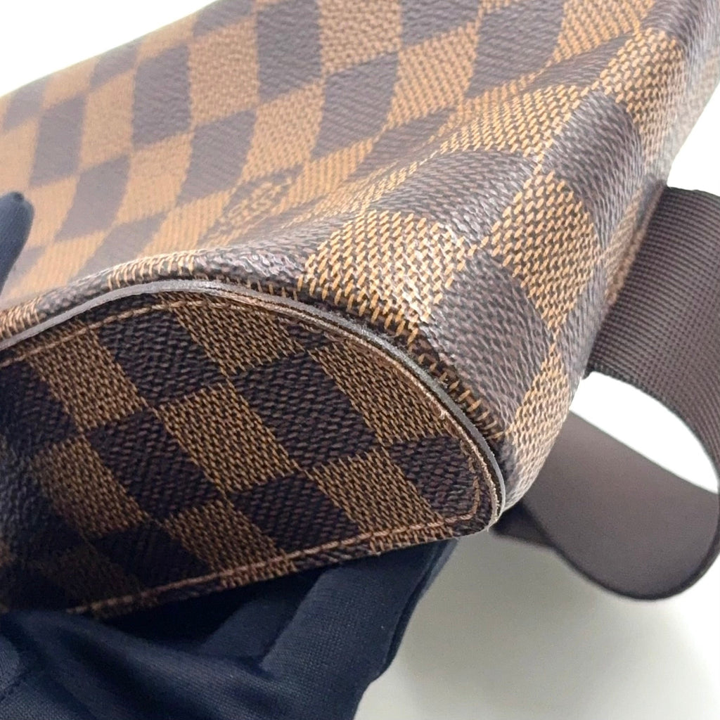 Pre-Owned Geronimos body bag Brown PVC Gold N51994  LOUIS VUITTON