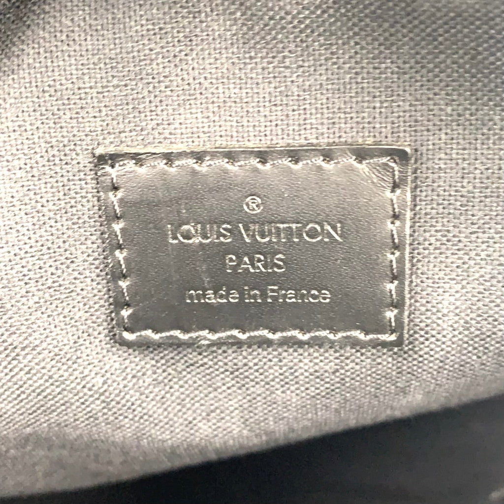 Pre-Owned Rem Damier Graphite Shoulder bag black Leather PVC Silver N41446 LOUIS VUITTON