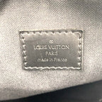 Pre-Owned Rem Damier Graphite Shoulder bag black Leather PVC Silver N41446 LOUIS VUITTON