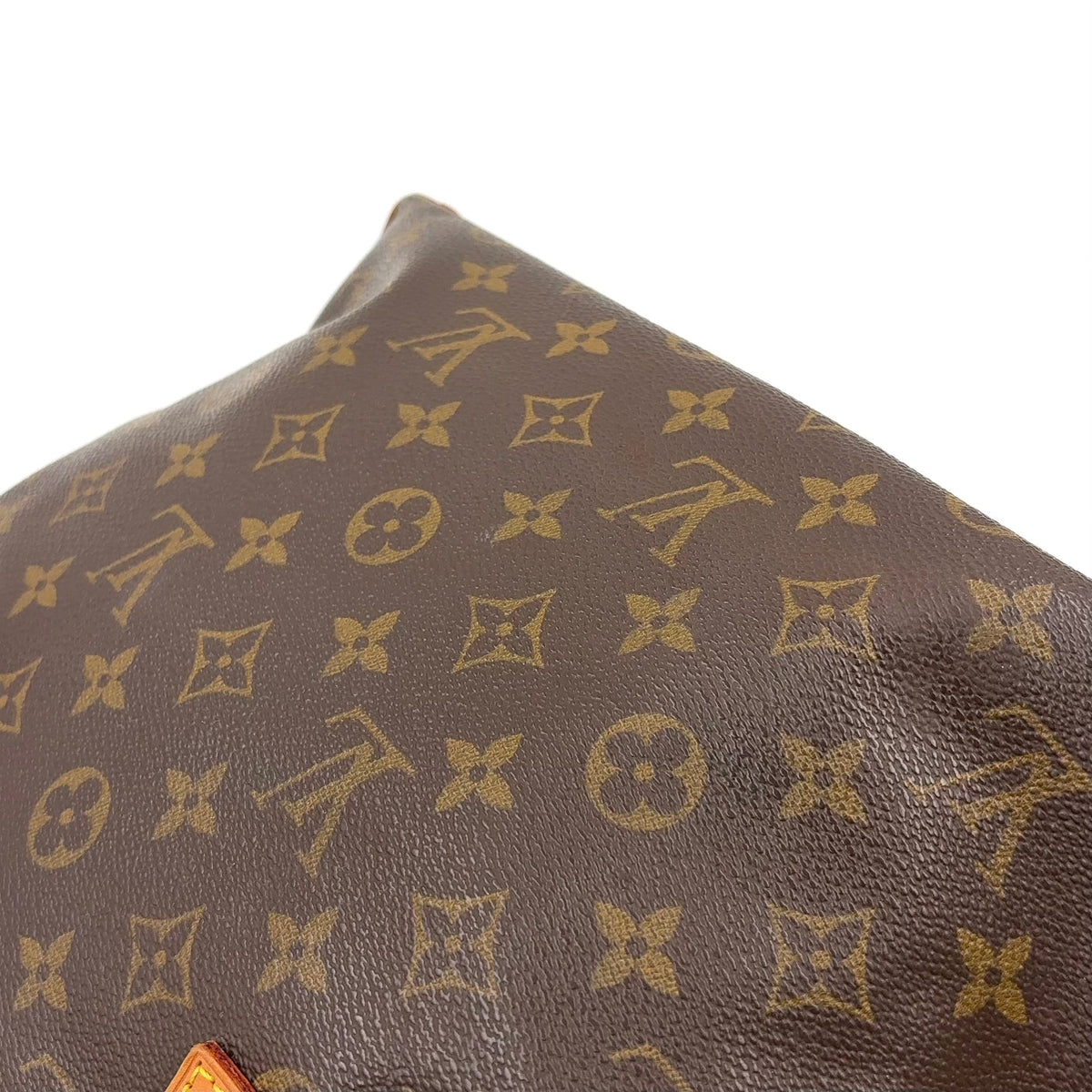 Pre-Owned Cabas Piano monogram tote bag Brown light brown Leather PVC Gold M51148 LOUIS VUITTON