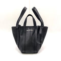 Pre-Owned Everyday Shoulder bag Handbag black Leather Silver BALENCIAGA