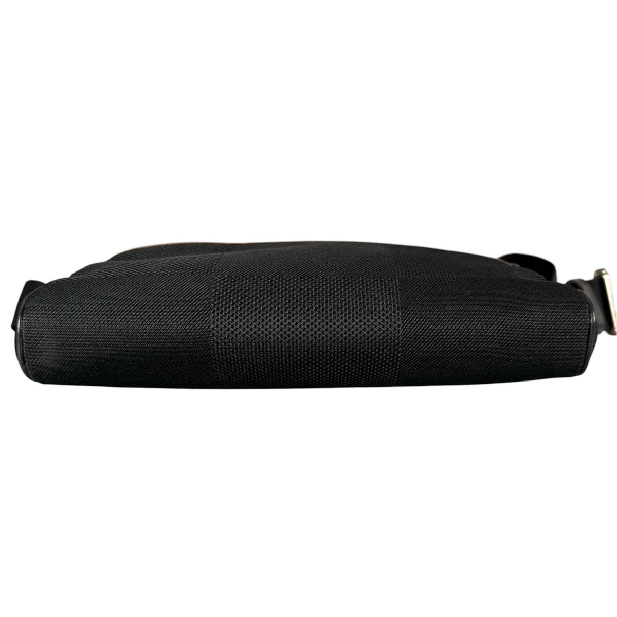 Pre-Owned acrobatics Damier jean Noir body bag black Leather nylon canvas Silver M93620 LOUIS VUITTON