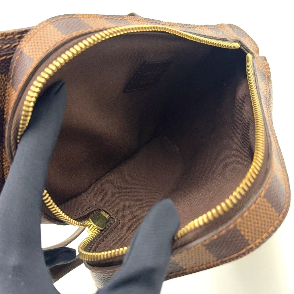 Pre-Owned Geronimos body bag Brown PVC Gold N51994  LOUIS VUITTON