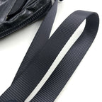 Pre-Owned coco mark Serial number starting with 11 Shoulder bag black Coated canvas Nylon Silver  CHANEL