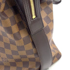 Pre-Owned Chelsea Damier  ebene Shoulder bag tote bag Brown Leather PVC Gold N51119 LOUIS VUITTON