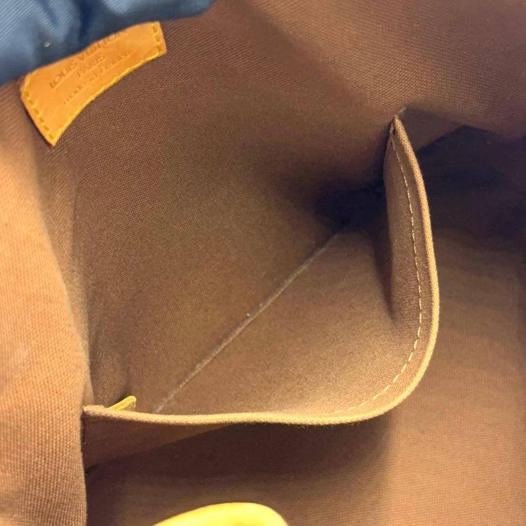 Pre-Owned Batignolles monogram Handbag Brown light brown Leather PVC Gold M51156 LOUIS VUITTON