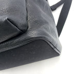 Pre-Owned city Leather Backpack black Leather Silver SAINT LAURENT PARIS