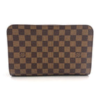 Pre-Owned Damier Saint Louis second bag Clutch bag Brown Leather PVC Gold N51993  LOUIS VUITTON