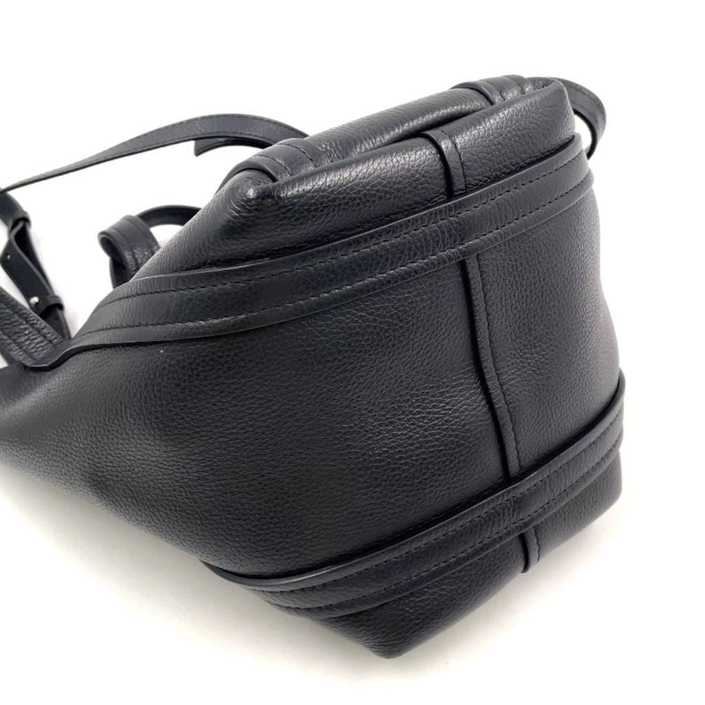 Pre-Owned Everyday Shoulder bag Handbag black Leather Silver BALENCIAGA