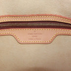 Pre-Owned Cite GM monogram Shoulder bag Brown Leather PVC Gold M51181 LOUIS VUITTON
