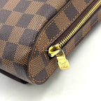 Pre-Owned Geronimos body bag Brown PVC Gold N51994  LOUIS VUITTON