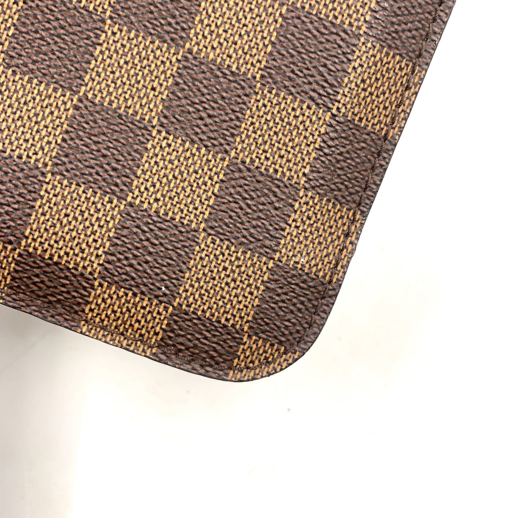 Pre-Owned Damier Saint Louis second bag Clutch bag Brown Leather PVC Gold N51993  LOUIS VUITTON