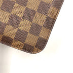 Pre-Owned Damier Saint Louis second bag Clutch bag Brown Leather PVC Gold N51993  LOUIS VUITTON