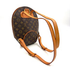 Pre-Owned Ellipse suck add monogram Backpack Brown light brown Leather PVC Gold M51125 LOUIS VUITTON