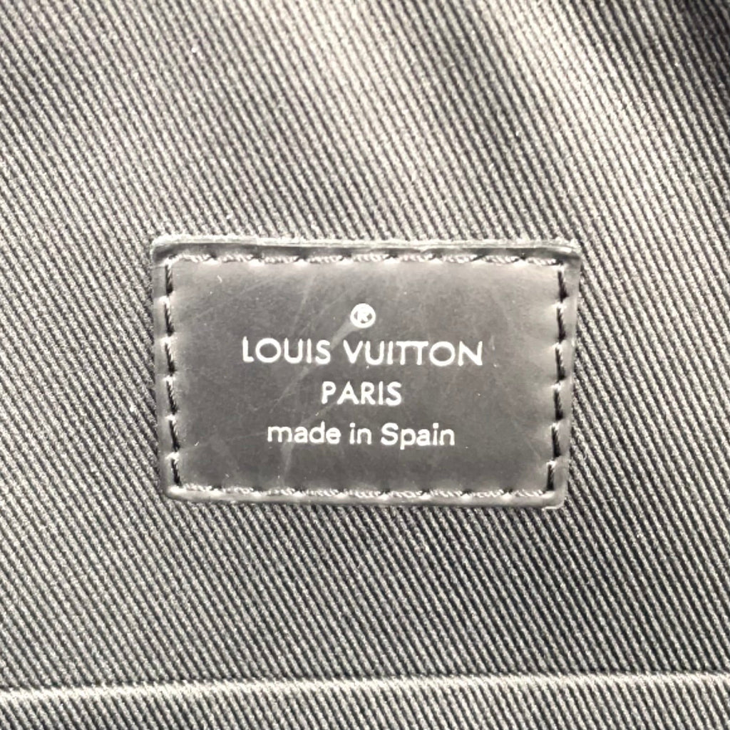 Pre-Owned Dayton PM Damier Graphite With Certificate of Authenticity Shoulder bag black Leather PVC Silver N41408 LOUIS VUITTON