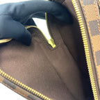 Pre-Owned Geronimos body bag Brown PVC Gold N51994  LOUIS VUITTON