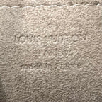 Pre-Owned Audra monogram multicolor Noir Handbag Brown black Leather PVC Gold M40048 LOUIS VUITTON