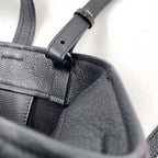 Pre-Owned Everyday Shoulder bag Handbag black Leather Silver BALENCIAGA