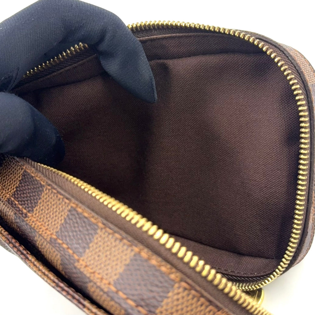 Pre-Owned Geronimos body bag Brown PVC Gold N51994  LOUIS VUITTON