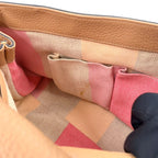 Pre-Owned Bamboo Daily Shoulder bag Handbag beige Leather Silver 370830 GUCCI