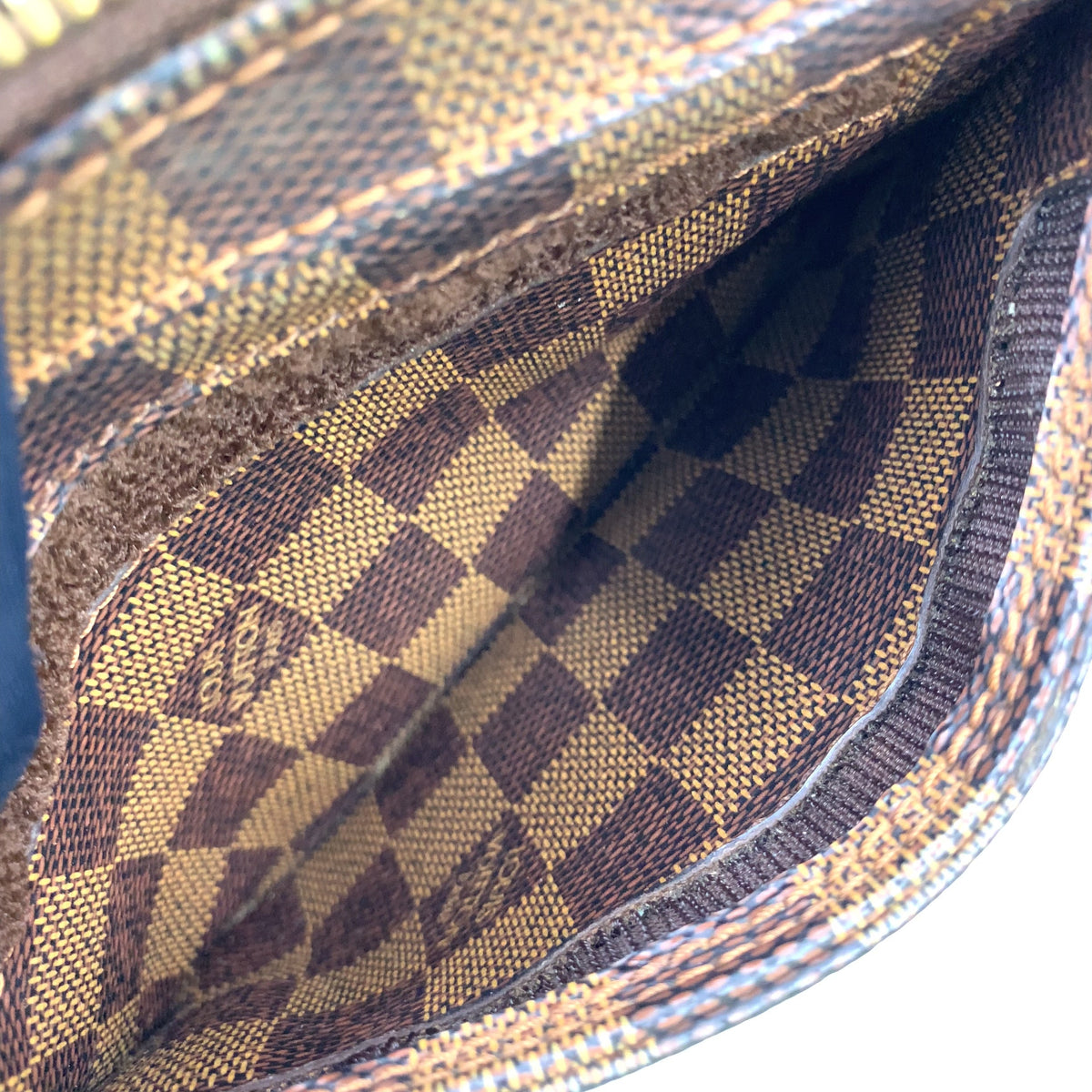 Pre-Owned Geronimos body bag Brown PVC Gold N51994 LOUIS VUITTON