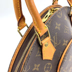 Pre-Owned Ellipse PM monogram Handbag Brown PVC Gold M51127 LOUIS VUITTON