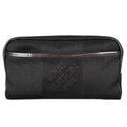 Pre-Owned acrobatics Damier jean Noir body bag black Leather nylon canvas Silver M93620 LOUIS VUITTON
