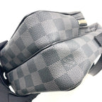 Pre-Owned Rem Damier Graphite Shoulder bag black Leather PVC Silver N41446 LOUIS VUITTON