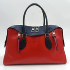 Pre-Owned Epi Tuileries Tote Handbag Navy Red Leather Silver M53544 LOUIS VUITTON