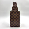 Pre-Owned Geronimos body bag Brown PVC Gold N51994  LOUIS VUITTON